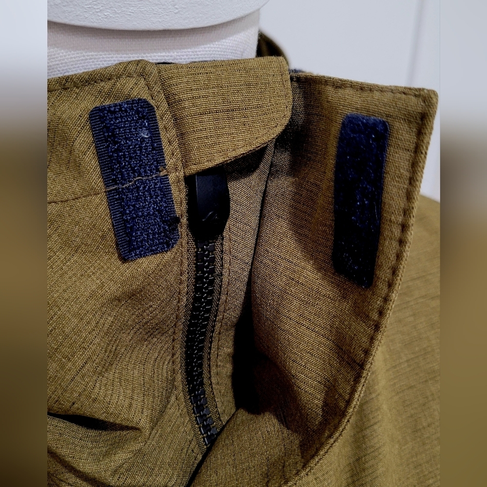 Quicksilver Men's Mission Olive Green Hooded Jacket | Size XS - Picture 4 of 10